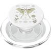 Wholesome Sketch Co Luna Moth Anatomy Vintage Field Guide Diagramma Art PopSockets PopGrip per MagSafe