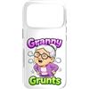 Generic Custodia per iPhone 17 Pro Granny Grunts Divertente Carino