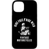 Vintage Custom Motorcycle Rider Apparel Custodia per iPhone 13 Ride Free Vintage Motorcycles Chopper Bike sulla Schiena