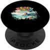 Holiday / Vacation Apparel & Clothing Spiaggia Vibes in estate in vacanza PopSockets PopGrip Adesivo