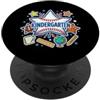 First Day School Fun Designs Scuola materna Torna a scuola Sport Imparare Bambini PopSockets PopGrip Adesivo