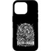 Japanese Storm Raijin Thunder Dragon Myt Custodia per iPhone 16 Pro Raijin e Dragon Thunder comanda il mito del cielo