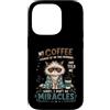 Cappuccino Coffee Drinker Designs Custodia per iPhone 14 Pro Divertente caffè amante mattina caffeina tossicodipendente caffè umorismo