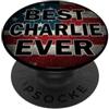 Gadi Nome personalizzato Charlie I Love Charlie USA stile vintage PopSockets PopGrip Adesivo
