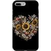 Hummingbird Apparel For You Custodia per iPhone 7 Plus/8 Plus Insegnante Girasole Colibrì Libri Cuore Floreale