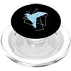 Paperfolding fold folding technique art Uccello volante pieghevole come forma fresca PopSockets PopGrip per MagSafe