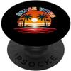 Holiday / Vacation Apparel & Clothing Spiaggia Vibes in estate in vacanza PopSockets PopGrip Adesivo