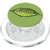 Lacy Chenault Illustrazione di Monarch Caterpillar PopSockets PopGrip per MagSafe