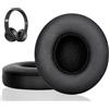 cyclingcolors 2x Cuscinetti cuffie Imbottiture rotondi filtro microfono audio spugna antivento schiuma nero filtri Pad di Auricolari, 90mm