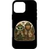 Disclosure Humor Sasquatch Aliens UAP Ki Custodia per iPhone 16 Pro Max Bigfoot Alien Forest Ranger Friends - Divertente esploratore di Cryptid