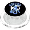 COOL SOCCER DESIGNS AND OUTFITS NUMERO 3 ANNI CALCIO 3° COMPLEANNO PopSockets PopGrip per MagSafe