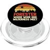 Forestry Gifts Dove Lavoro e Wilderness incontrano Forester PopSockets PopGrip per MagSafe