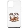 Cool Papas Club Cowboy Grandpa Western Custodia per iPhone 12/12 Pro Cool Papas Club Nonno Cowboy Deserto Western Scena
