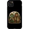 Disclosure Humor Sasquatch Aliens UAP Ki Custodia per iPhone 11 Pro Max Bigfoot Alien Forest Ranger Friends - Divertente esploratore di Cryptid