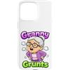Generic Custodia per iPhone 15 Pro Max Granny Grunts Divertente Carino
