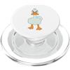 Disegni divertenti con animali Dito medio divertente dell'anatra PopSockets PopGrip per MagSafe