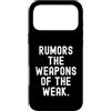 Witty Sarcastic Humor Clever Wordsmith Q Custodia per iPhone 17 Pro Max Voci Le Armi Deboli Spiritoso Citazione Uomini Donne