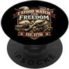 I Stood Watch Freedom Est 1776 2026 I Stand Watch For Freedom 1776 Veteran Eagle Patriot 250th PopSockets PopGrip Adesivo