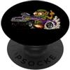 Jeff Hobrath Divertente Mostro Hotrod Medio Dito Sarcasmo Retro Car Cartoon PopSockets PopGrip Adesivo