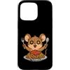 mouse pasta foodie cartoon fun rodent Ca Custodia per iPhone 15 Pro Max Cartone animato Mouse