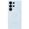 Samsung Silicone Magnet Case cover magnetica colorata in silicone con tecnologia Magnetic Power Profile Galaxy S26 Ultra, Light Blue