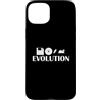 Diskette CD retro old data storage compu Custodia per iPhone 15 Plus Chiavetta USB Cloud Evolution Diskette CD
