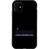 Parkour fitness Kunst der effizienten Hi Custodia per iPhone 11 Parkour City Skyline Fitness
