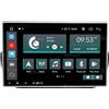 Jf Sound car audio system JF Sound - Autoradio Custom Fit X9C - Per Fiat Fiorino (dal 2007) - Android 8 Core - 4GB RAM - 64GB ROM - GPS - WiFi - CarPlay/Android Auto Wireless - Touchscreen 6.2 - DAB+ - Comandi Vocali