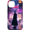 Japanese Vaporwave 80's 90's Aesthetic C Custodia per iPhone 13 Destinazione in estetica retrò cyberpunk vaporwave harajuku