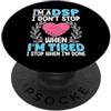 Direct Support Professional DSP Gifts DS Settimana DSP Professionista Supporto Diretto PopSockets PopGrip Adesivo