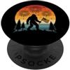 Bigfoot 4th Of July Tees Bigfoot 4 luglio Sasquatch Fireworks USA Retro Patriot PopSockets PopGrip Adesivo