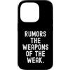 Witty Sarcastic Humor Clever Wordsmith Q Custodia per iPhone 14 Pro Voci Le Armi Deboli Spiritoso Citazione Uomini Donne