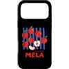 Cute Fun Italian Italy Summer Lover Vibe Custodia per iPhone 17 Pro Max La Vita Mela Mela Vita Retro Vintage Mele Frutta Italiana