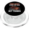 Boat Owner Gift Ideas Questa barca funziona a gas, non grazie alla barca PopSockets PopGrip per MagSafe