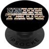 Pro Union Rights Solidarity Gifts Shirts Patriotic Retro USA American Flag Union Rep Union Thug PopSockets PopGrip Adesivo