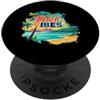 Holiday / Vacation Apparel & Clothing Spiaggia Vibes in estate in vacanza PopSockets PopGrip Adesivo