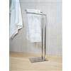 Metaform Piantana porta asciugamani da terra in acciaio inox 304 Poseidon di Metaform