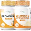 VitaminPure Pacchetto Bromelina e Vitamina C Liposomiale