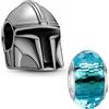 HappyStar bead charm da donna, charm donna argento sterling 925 Ciondolo Donna Argento Fascino per Bracciali e Collane