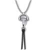 DIMACCI Collana | LADY'S SECRET e acciaio INOX con zirconia cubica pavé, colore: argento, cod. 4051489400047