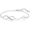 LSxAB Regalo di compleanno per donne e ragazze, braccialetto con cuore delicato e infinito, braccialetto portafortuna con numero di compleanno, regolabile, regalo per età 13-70 anni, Acciaio