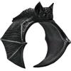 ASFKIPMF Prepotente pipistrello anello tri-colore per gli uomini Vintage Knuckle anelli Set impilabile anello da dito pipistrello Halloween anello da dito aperto regolabile nero Punk Wing Ring