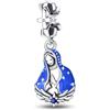 Mon & Sons Ciondolo commemorativo per compleanno, mamma, figlia, sorella, gatto, cane, dio paradiso, in argento Sterling 925, compatibile con braccialetti Pandora Moments, 4mm Hole, Metallo Argento sterling