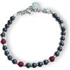 Gerba Jewels Bracciali realizzati con filo cerato pietre dure ceramiche e argento