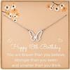 Weelody Regali per 18° compleanno per ragazze, in argento Sterling 925 con zirconi cubici a forma di farfalla con pietra a cuore, nato nel 2005, Argento sterling, Zirconia cubica
