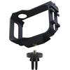 RGYBAO Telaio protettivo ergonomico antiurto per action camera con base montabile treppiede e attacco per slitta fredda Gabbia per fotocamera con foro per cordino