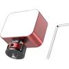 NVOQILIN Luce di riempimento video potente e portatile con batteria a lunga durata da 1100 mAh per trasmissione in diretta e creatori di contenuti selfie Luce fotografica per smartphone