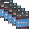 Ansmann HyCell Confezione da 20 pile alcaline LR44, 1,5 V, di alta qualità, per uso quotidiano in dispositivi come telecomandi, chiavi auto, calcolatrici, bilance e molto altro ancora.