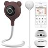lionelo Care Babyline Smart baby monitor wifi video intelligente, applicazione mobile, rilevamento di movimento e di suono, visibilità al buio, comunicazione bidirezionale, sensore di temperatura