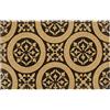 HANSE Home Mix Mats Zerbino in cocco per interni ed esterni, 45 x 75 cm, in cocco, resistente alle intemperie, antiscivolo per ingresso ed esterni, colore naturale